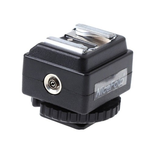 PC Sync Hot Shoe Converter Camera Photographers Black 2018 Hot Uk - Picture 20 of 24