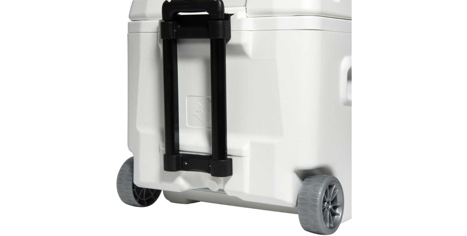 Igloo 45931 Marine Ultra Quantum 52-Quart White Rolling Cooler Roller Whee..