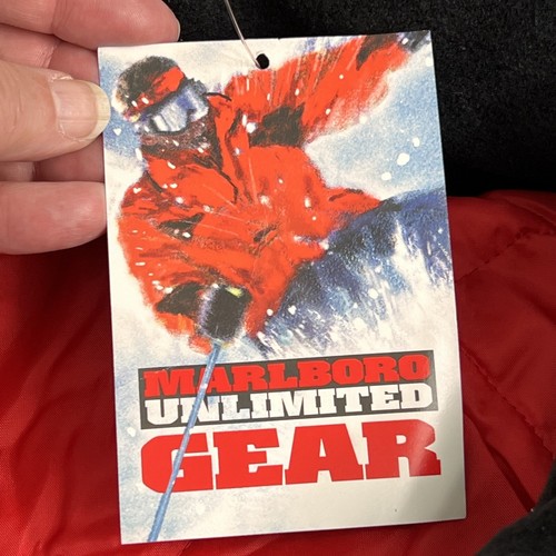 Marlboro Unlimited Gear Men's XL Winter Warm Ski Snow Coat Jacket Vtg 90'S - Picture 7 of 10