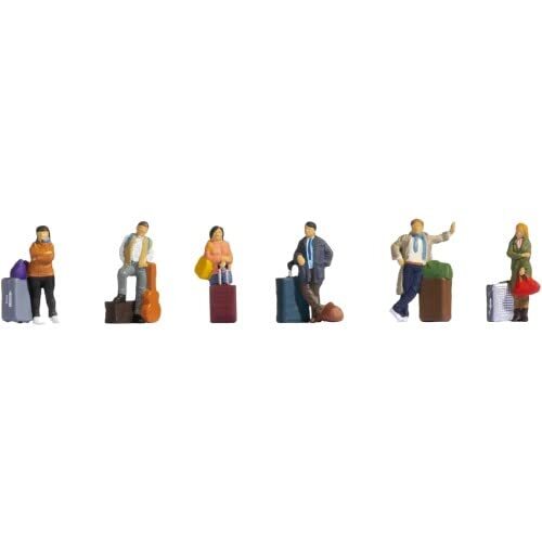 Mega set 60 figurines miniatures 1:87 Noch 16070