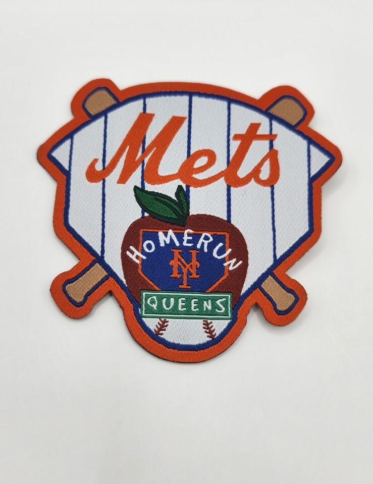 NEW YORK METS Baseball Queens Iron On Woven Patch