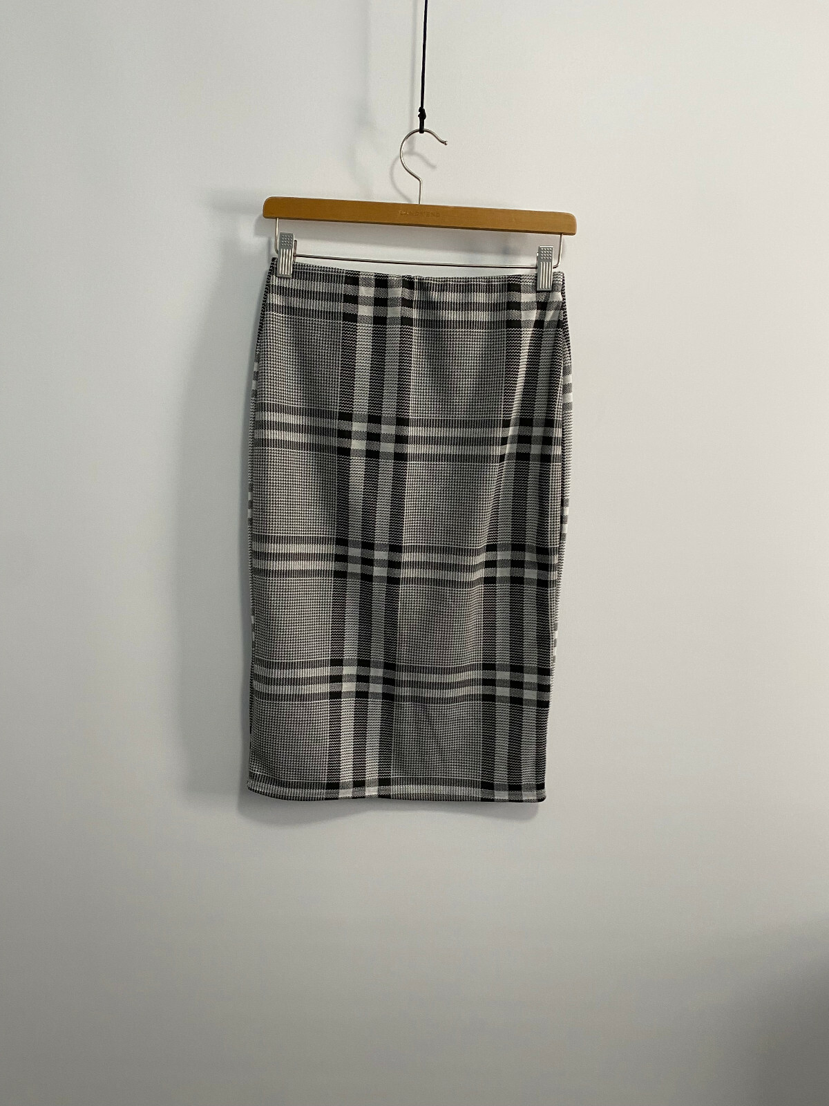 Primark Grey Checkerd Skirt Size 6 image 5