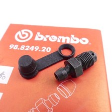 Brembo Bremsenentl&uuml;ftungsschraube 05338760 Entl&uuml;ftungsventil M10x1 mit Kappe