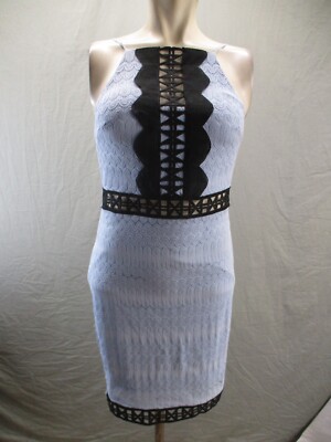TOPSHOP Size 4 Womens Blue Lace Back Zip Back Cutout Short Bodycon Dress 622 | eBay TOPSHOP Size 4 Womens Blue Lace Back Zip Back Cutout Short Bodycon Dress 622 | eBay