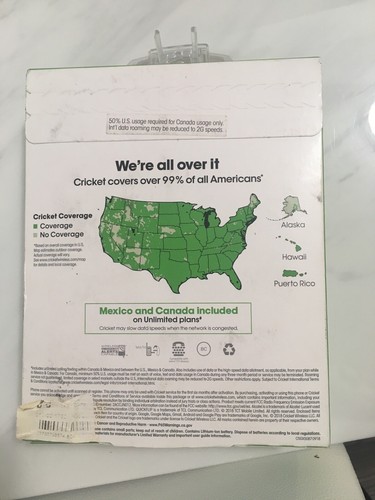 Alcatel QUICKFLIP 4044C 4G LTE Flip Phone Locked for Cricket Wireless Brand New - Afbeelding 5 van 5