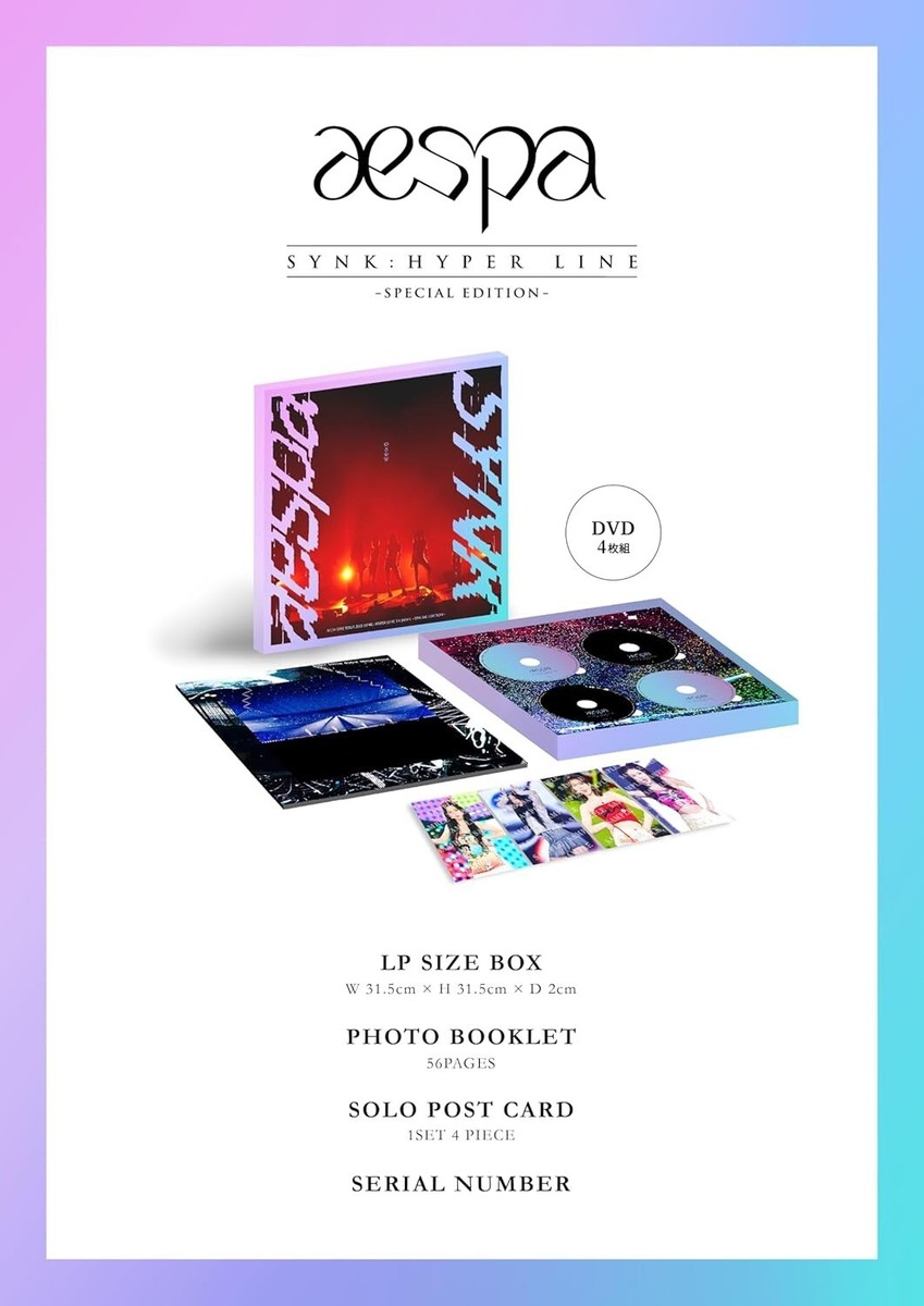 K-POP・アジア aespa Live dvd synk hyper line aespa LIVE TOUR 2023 'SYNK : HYPER LINE' in JAPAN Special