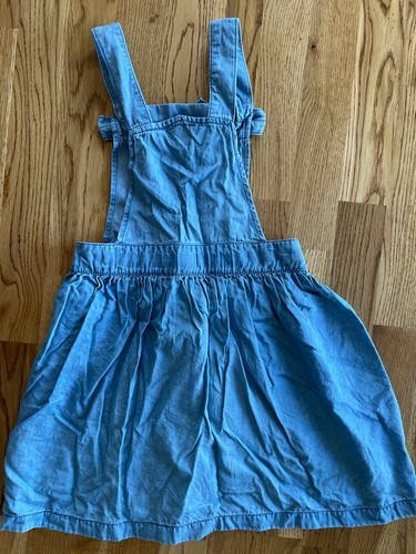Carters Girls Blue Chambray Jumper Size 6x - Picture 6 of 6