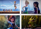 4 Disney Store Presale Lithographs: Pirate Fairy 2014 10” X 14” Lithos,Portfolio