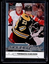 2017-18 Upper Deck Young Guns Jakob Forsbacka-Karlsson Boston Bruins #235