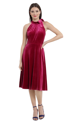maggy london velvet midi dress Maggy London Women's Short Sleeve Velvet Midi Dress