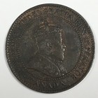 1902 Canada 1 Cent Penny - Edward VII - Fine (F) KM#8 - 5379-AH — photo 2