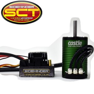 Castle Creations SV3 Sidewinder SC WP ESC w 3800kv Motor Sensored : Slash 4x4 | eBay