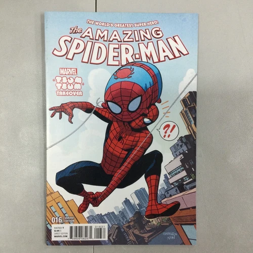 Amazing Spider-Man #16 Tsum Tsum Variant Marvel 2016 ONE COMIC READ DESCRIPTION