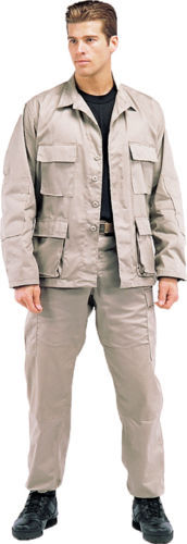 VENTA BOMBERO BDU Pantalones Colores Sólidos 6 Bolsillos Carga Ejército Sarga ROTHCO 20% DE DESCUENTO - Imagen 5 de 79