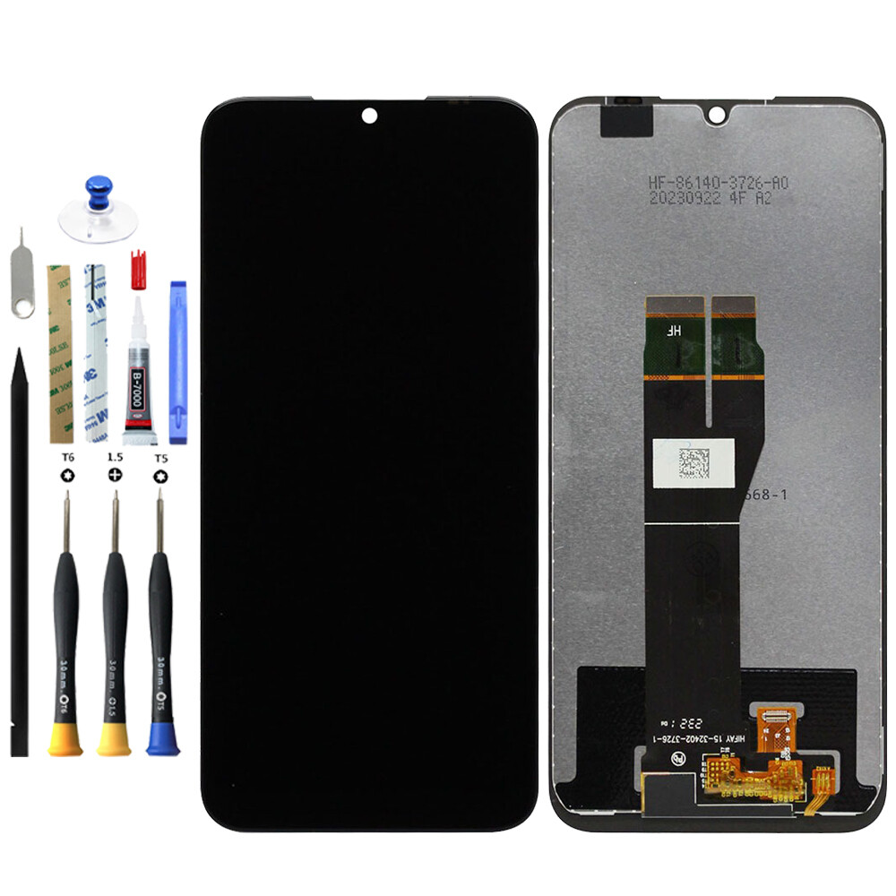 OEM 6.1" LCD Display Touch Screen Digitizer Assembly Frame For BLU View 4 B135DL