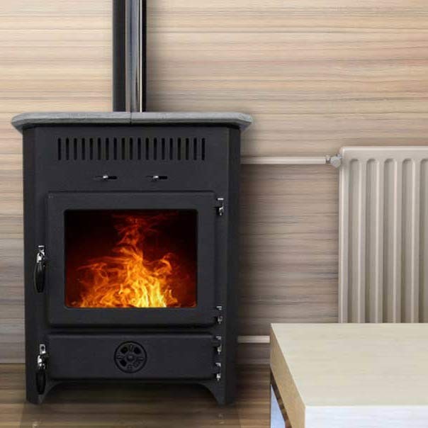 Fireplace Water Jacket Back Boiler Efficient Woodburning Stove