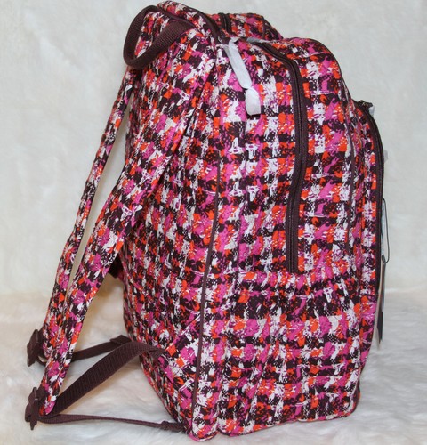 NWT Vera Bradley LARGE Campus Tech Backpack College Travel Laptop Bag NWT - Picture 2 of 6