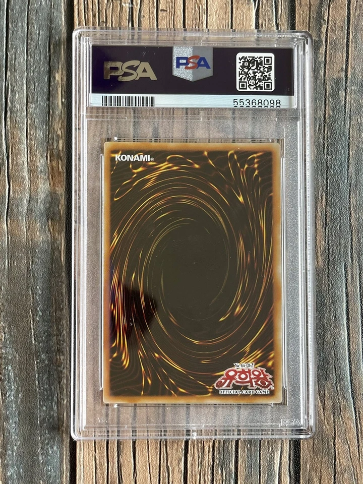 2003 Yugioh Korean Exodia The Forbidden One PSA 9 LOB-K124 Reprint POP 5 - Image 2 of 3