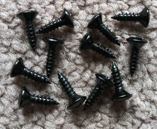 Guitarra Ibanez 12 NEGRO Placa Cubierta TORNILLOS Control Trémolo Trem Back **NUEVO**