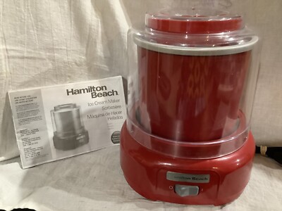 quart ice hamilton beach mini ice cream maker