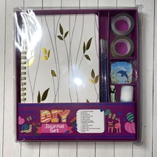 DIY Journal Set, Journaling Art Crafts Kit, Scrapbook  Diary Supplies