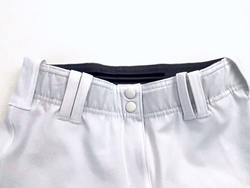 $40 Girls’ Adidas Diamond Queen Elite White Fastpitch Softball Pants Size S L XL - Picture 3 of 8
