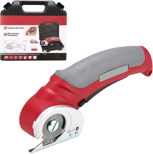 Cordless Rotary Cutter, Electric Cardboard Cutter Handheld Leather Vinyl Plastic