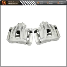 Pair For Jeep Liberty 2002-2007 Front Brake Calipers w/ Bracket Accessories Kit