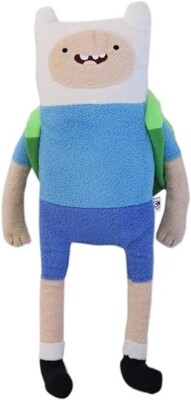 アドベンチャータイム　Jake finn ぬいぐるみ（セーター付き） Adventure Time Plush (L) FINN [NEW] Japan | eBay