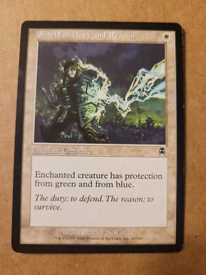 MTG Magic Shield of Duty and Reason (16/148) Apocalypse PLAYED BULK DISCOUNT