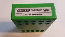 55114 REDDING COMPETITION SEATING DIE - 243 WINCHESTER - BRAND NEW - FREE SHIP