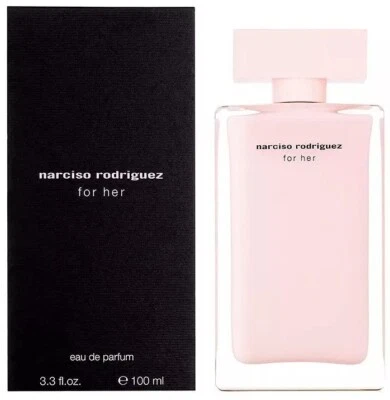 Narciso Rodriguez For Her Eau de Parfum 100ml EDP Spray Brand New Boxed & Sealed