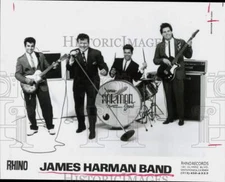 1988 Press Photo James Harman Band - hpp21671