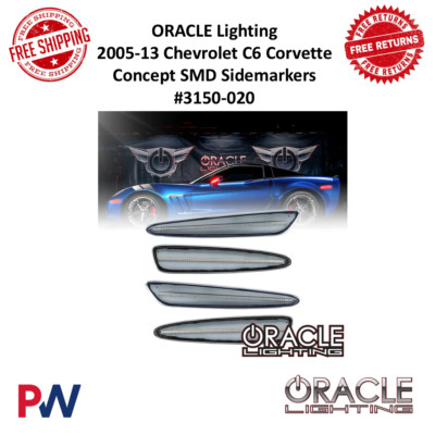 Oracle Lighting Concept SMD Sidemarkers For 2005-13 Chevy C6 Corvette #3150-020
