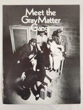 Vtg Meet The Gray Matter Gang Model TDML Multiplexor 2400 Baud Circuit Catalog