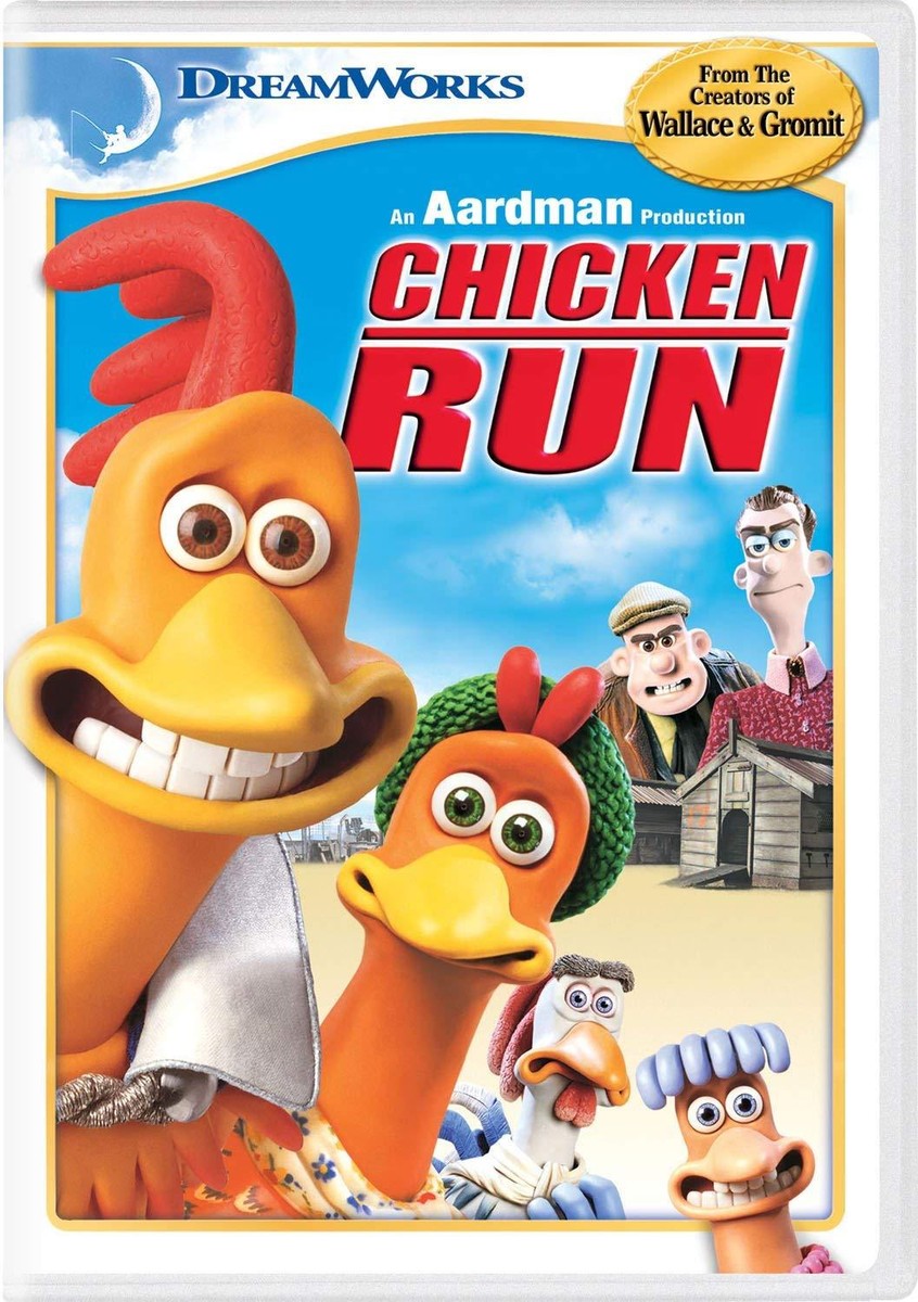 DVD - Animation - Chicken Run - Phil Daniels - Lynn Ferguson - Mel
