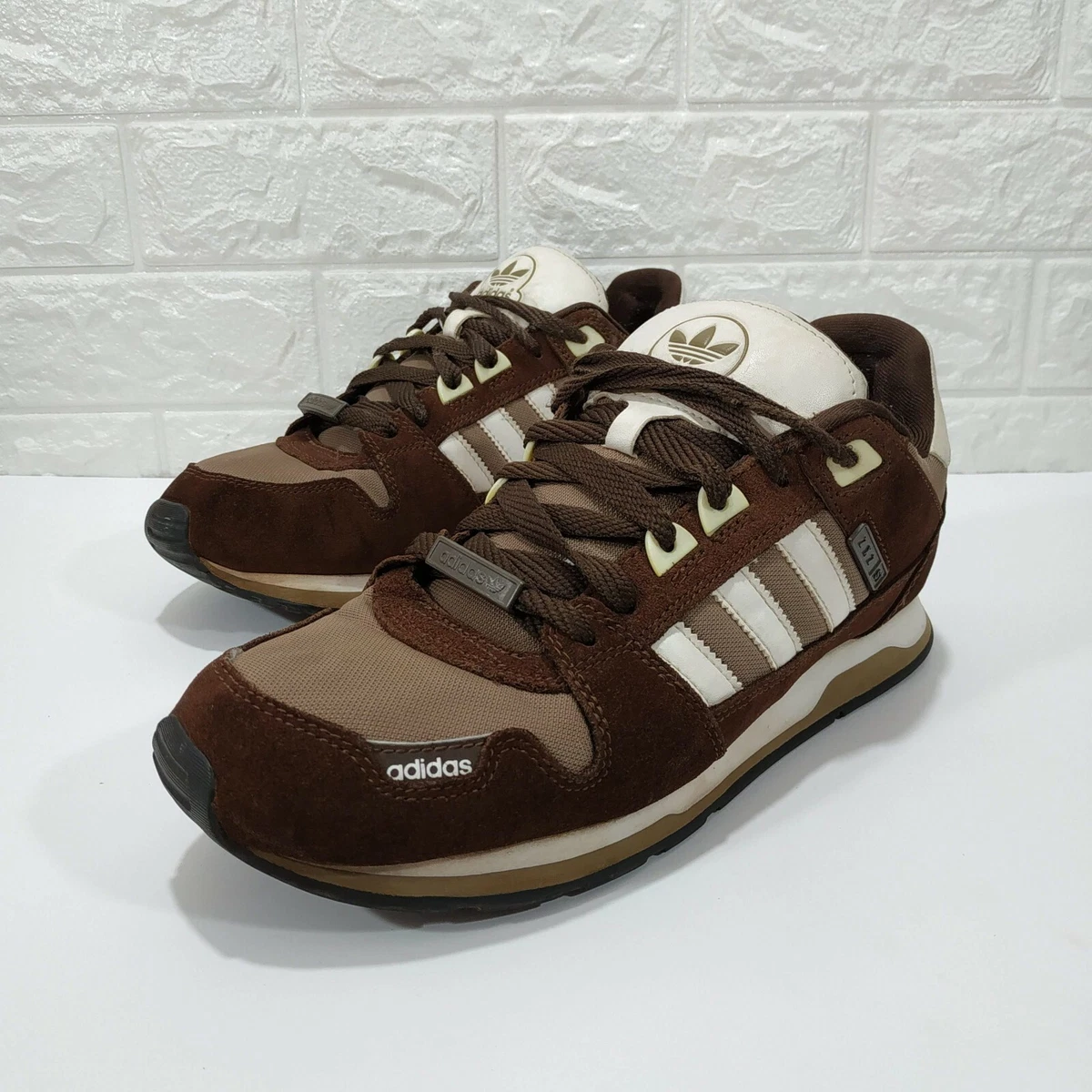 adidas brown suede sneakers