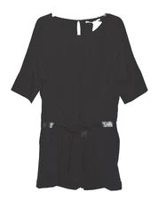 COLLECTIVE CONCEPTS NEW $98 NWT SIZE M MEDIUM BLACK ROMPER JUMPSUIT