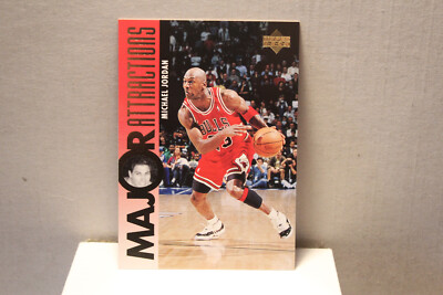 Michael Jordan 1995/96 Upper Deck Nr. 337 Major Attractions