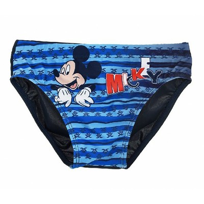 Mickey Maillot De Bain Garcon Slip De Bain Bleu Ebay