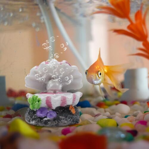 Aquarium Volcano Air Stone Bubbler Ornament Fish Tank Bubble Maker Air Bubbling - Picture 6 of 11
