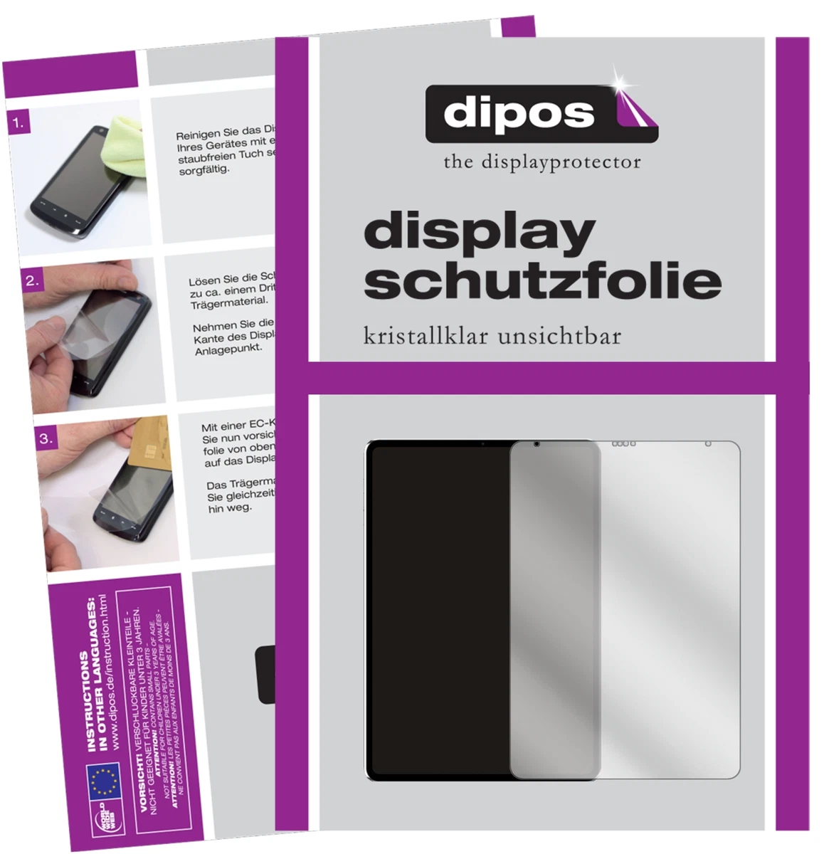 Pellicola Protettiva Opaca Per Schermo IPad 2 / IPad Di Terza Generazione - Antigraffio, Anti-impronta, Antiriflesso (1 Pezzo)