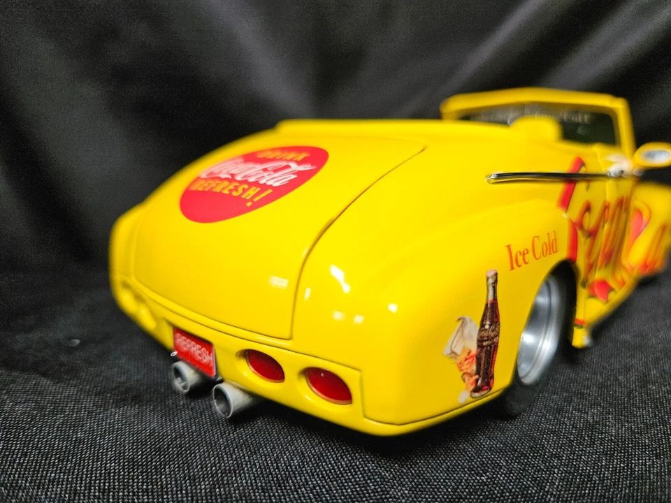 Chevrolet Coca-Cola Custom Rod 1941 Danbury como nuevo escala 1:24 Inv. #3740 Foto 4 de 4