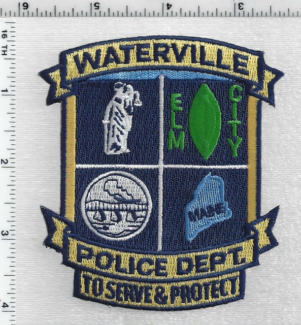 Waterville Police (Maine) 3rd Issue Shoulder Patch eBay