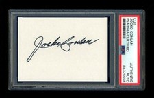 JOCKO CONLAN SIGNED MINT CUT PSA/DNA SLABBED AUTOGRAPHED HOF CHICAGO WHITE SOX