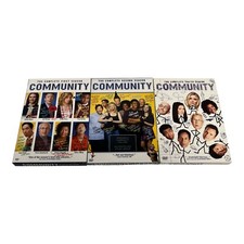 COMMUNITY Complete Seasons 1-3 1, 2, 3 DVD Lot
