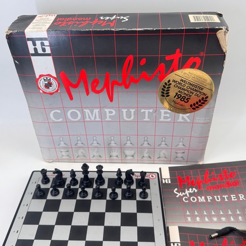 Schachcomputer Mephisto Super Mondial mit OVP Anleitung - Bild 5 von 5