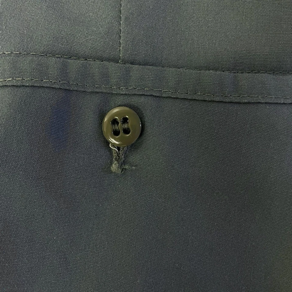 De Colección Años 70 80 BIG MAC Para Hombre Gris Acero Azul TRABAJO Pantalones TAREA Ropa de Trabajo Pantalones 38 Foto 2 de 4