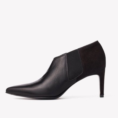 NEW NIB Rag & Bone Beha Chelsea Pointed Toe Heel Bootie Black SIZE 40 MSRP $475