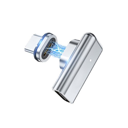 USB C Magnetic Adapter 24Pins Type C Connector 40Gbp/S PD 100W Fast6117